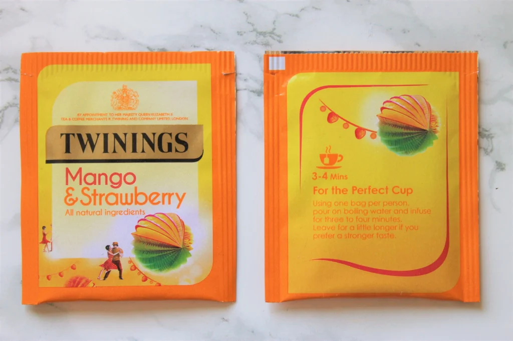 twinings mango strawberry tea