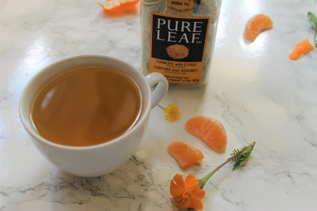 orange turmeric tea review