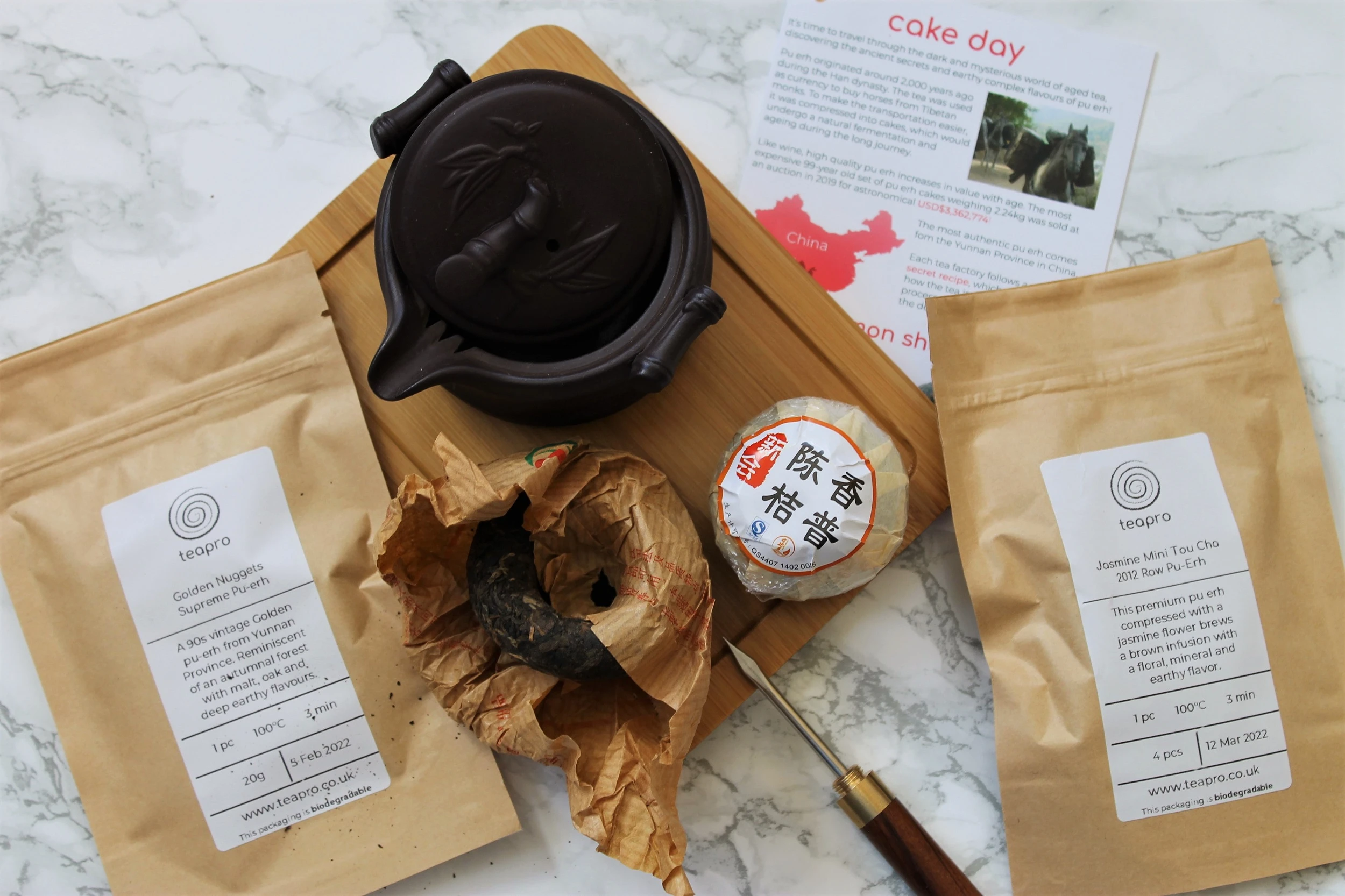 teapro pu-erh tea box review