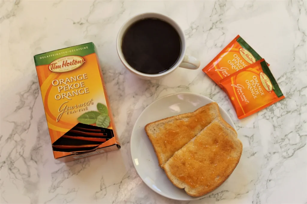 Tim Hortons Decaffeinated Orange Pekoe Tea Review