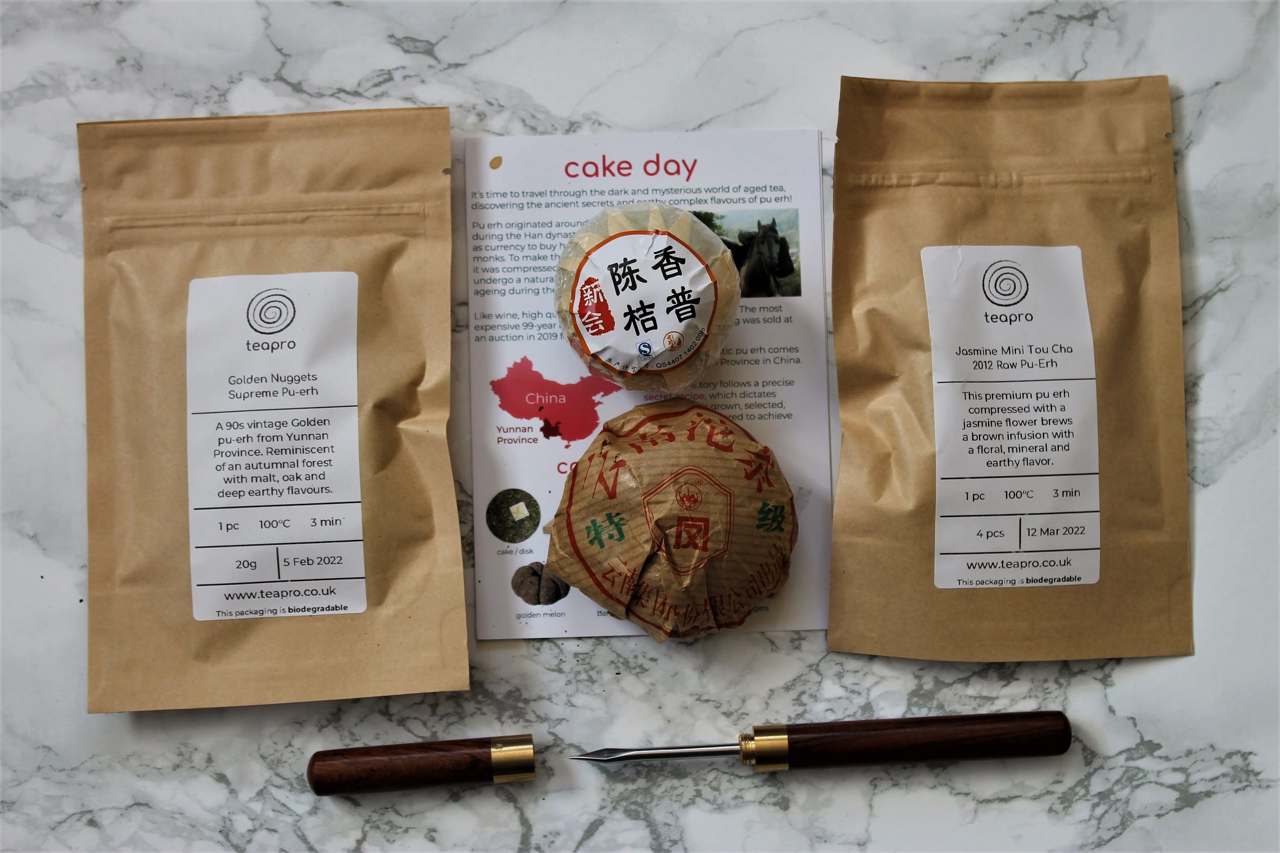 teapro subscription puehr tea review