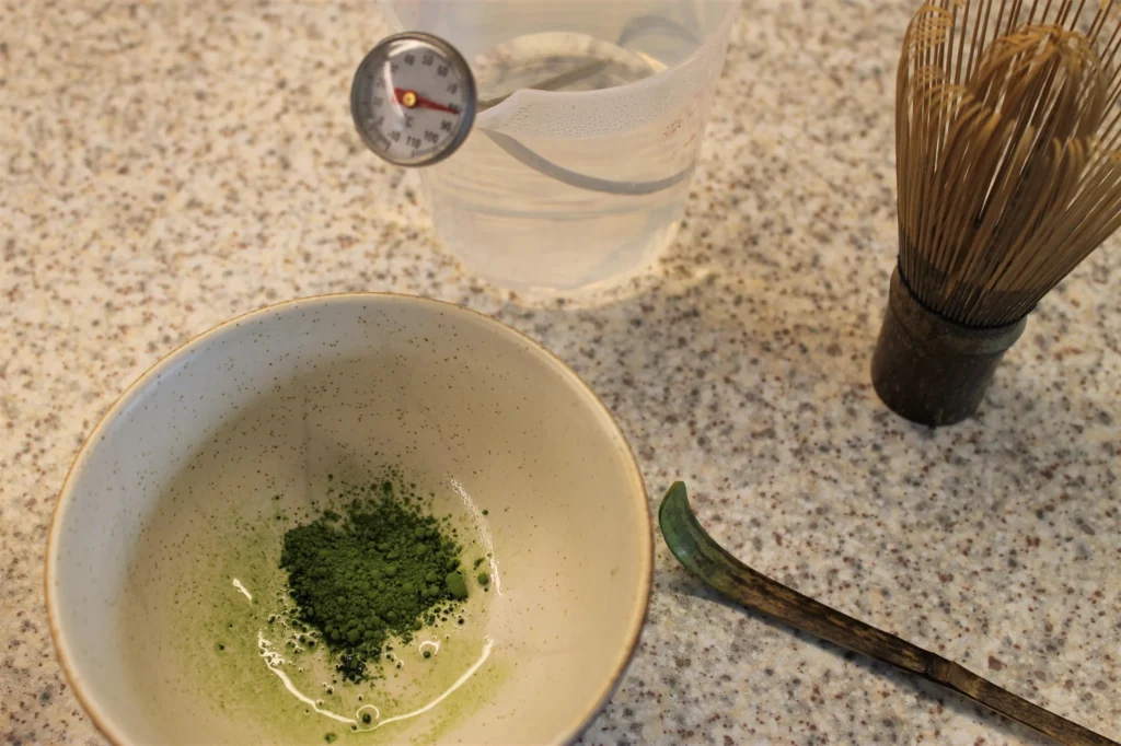 making matcha