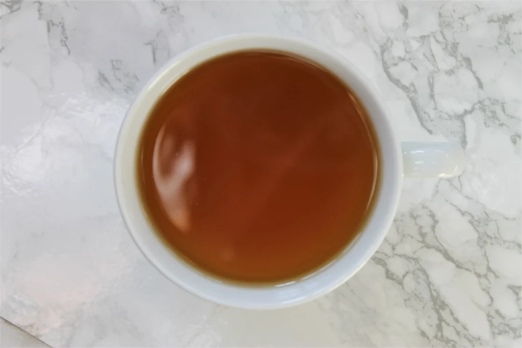 cup of licorice tea