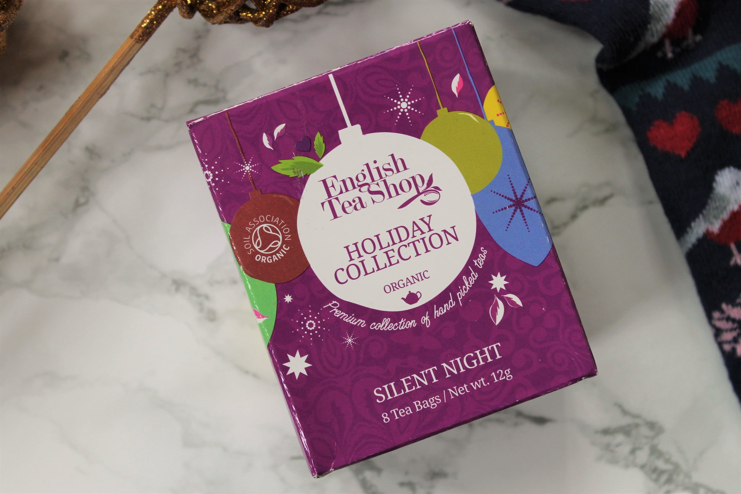 holiday collection silent night tea box