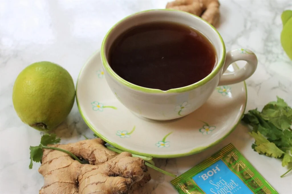 lime and ginger tea review