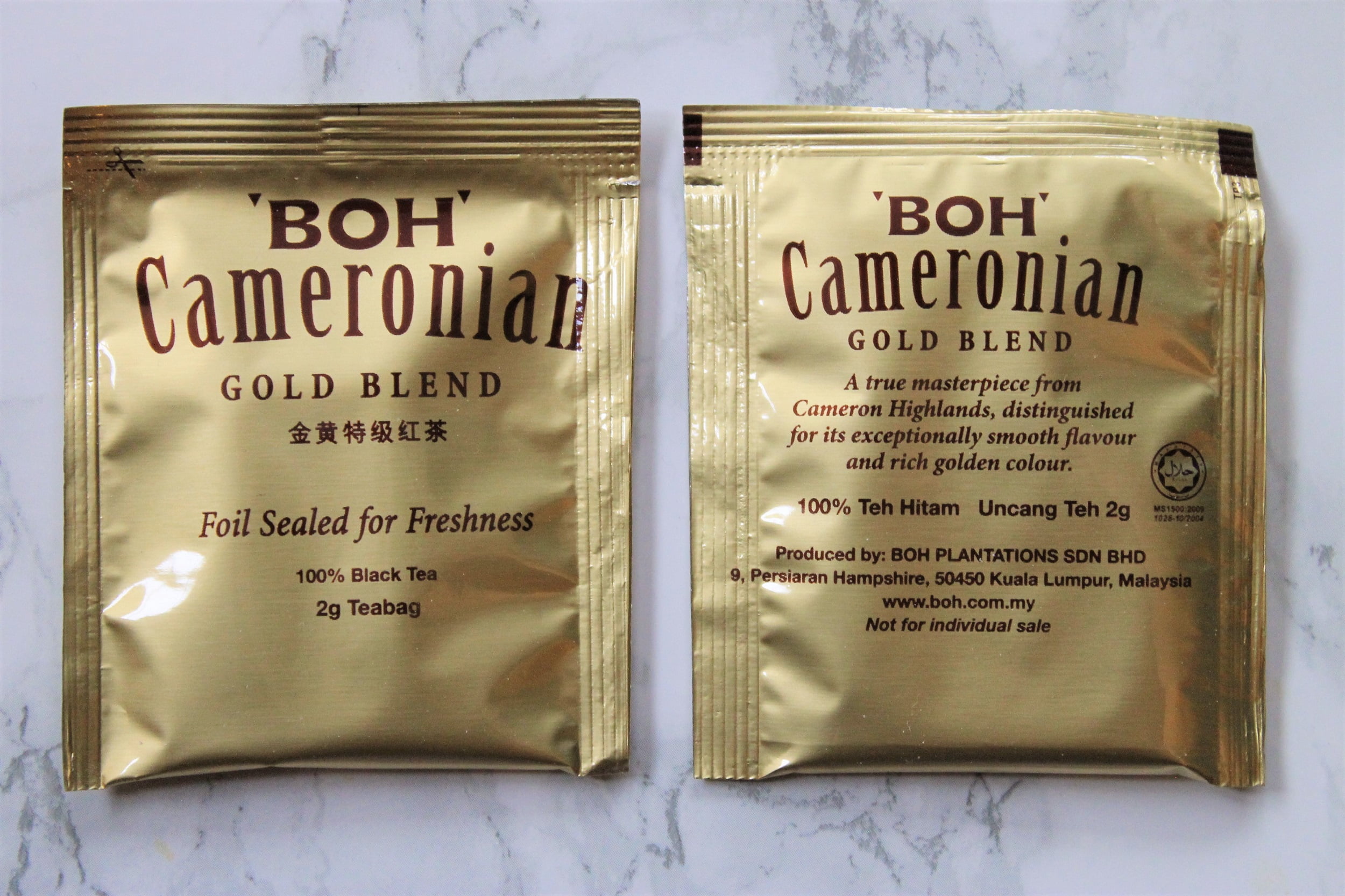 boh gold blend teabags