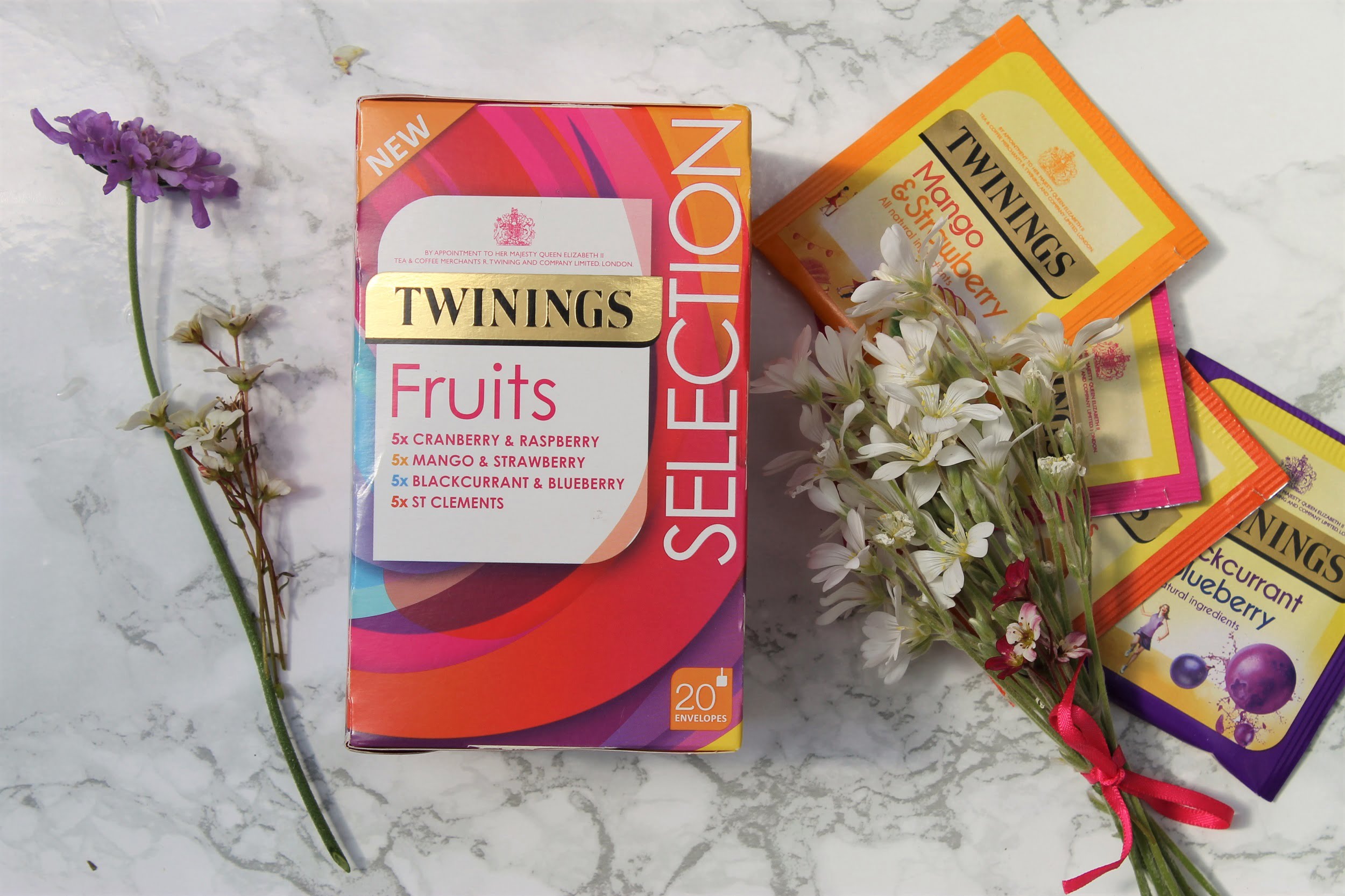 twinings tea fruit selection box review