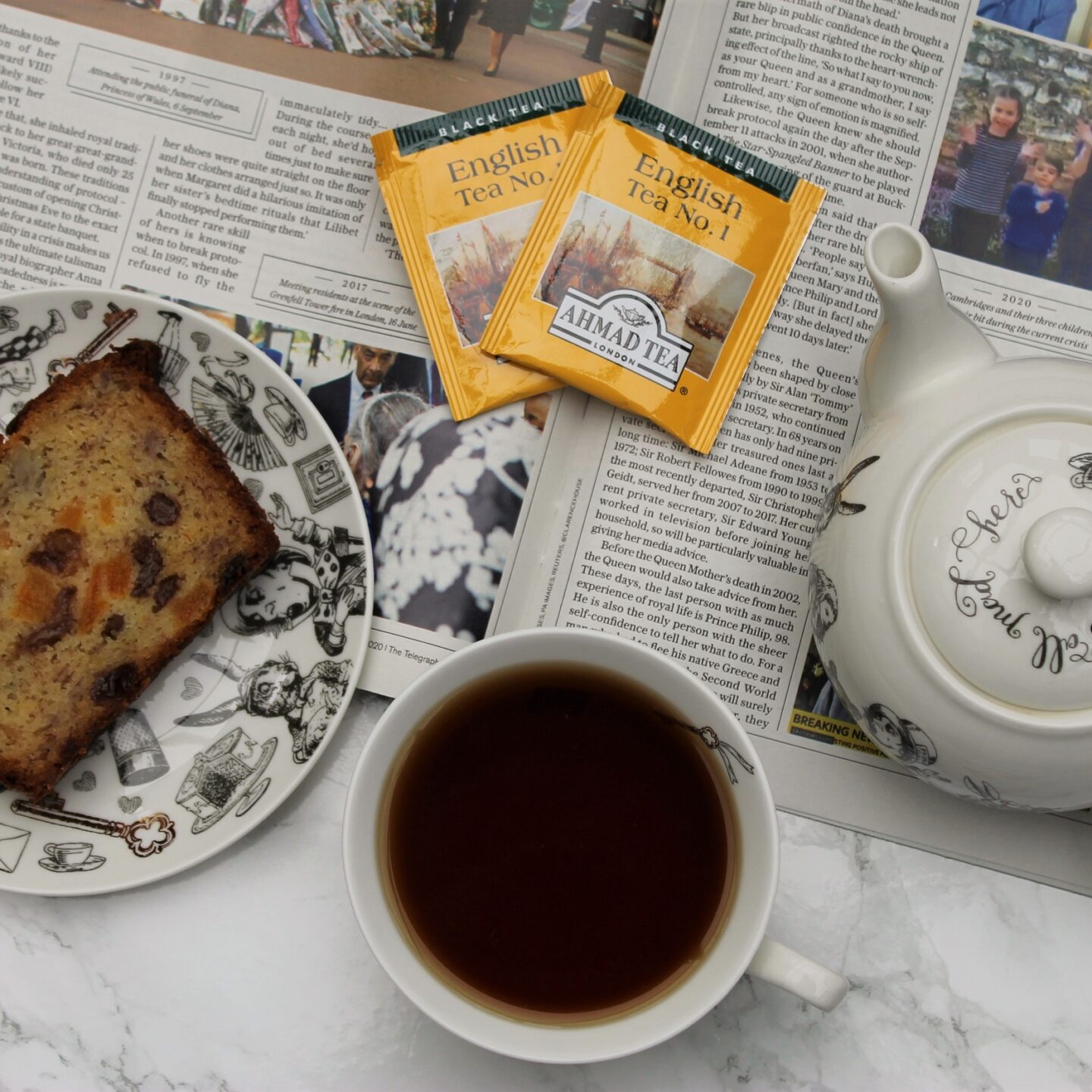 Ahmad English Tea No. 1 Tea Review Izzy's Corner