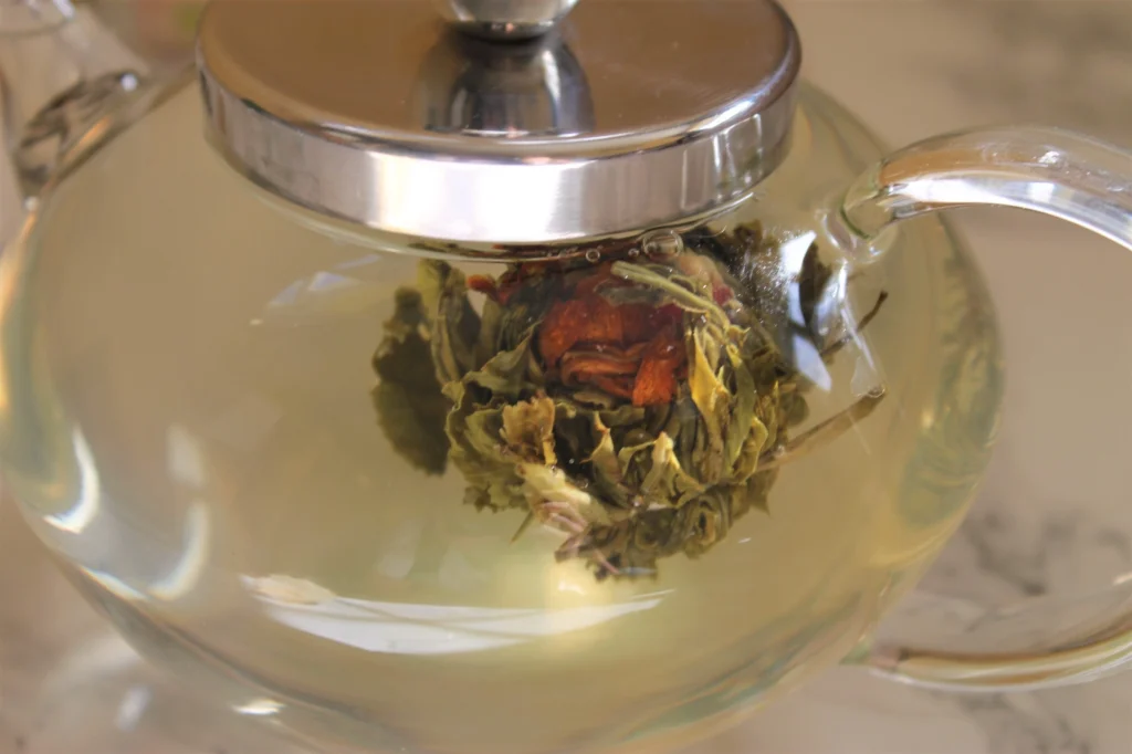 how to make flowering tea