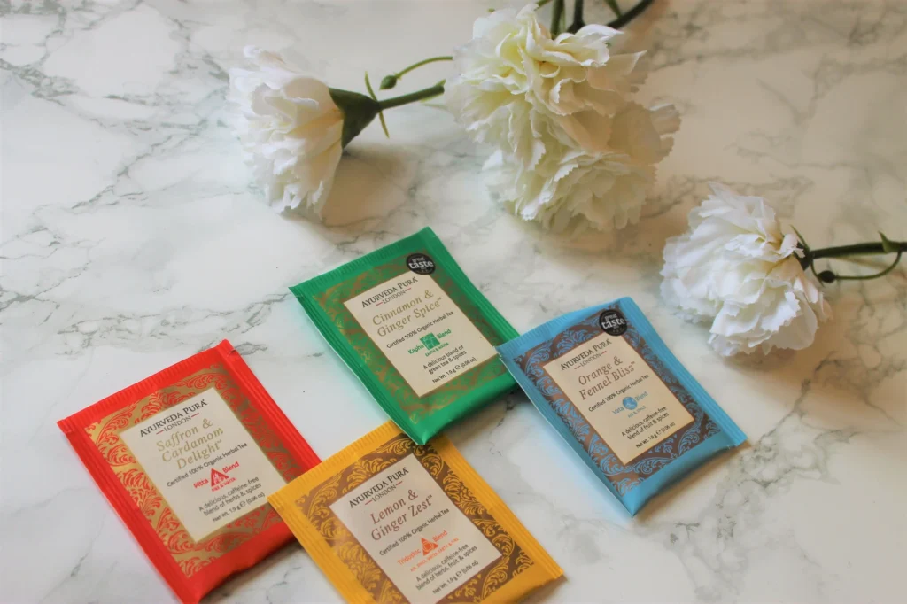 ayurveda tea selection