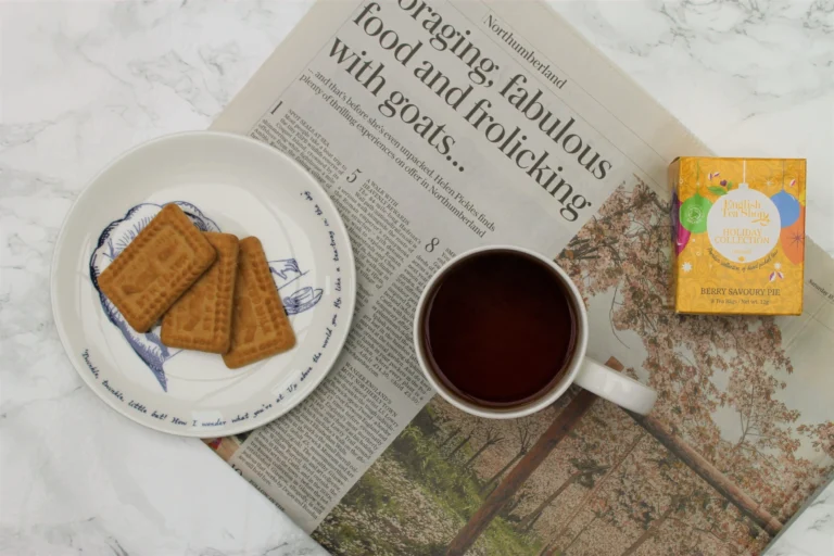 english tea shop berry savoury pie tea review