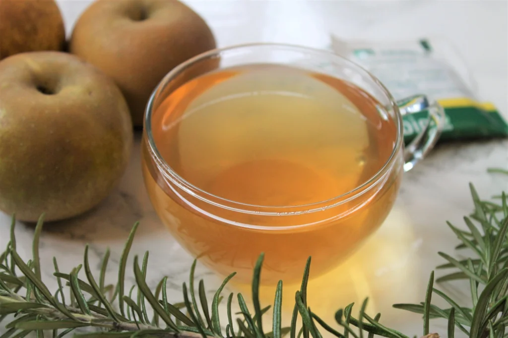 naturaplan apple rosemary tea