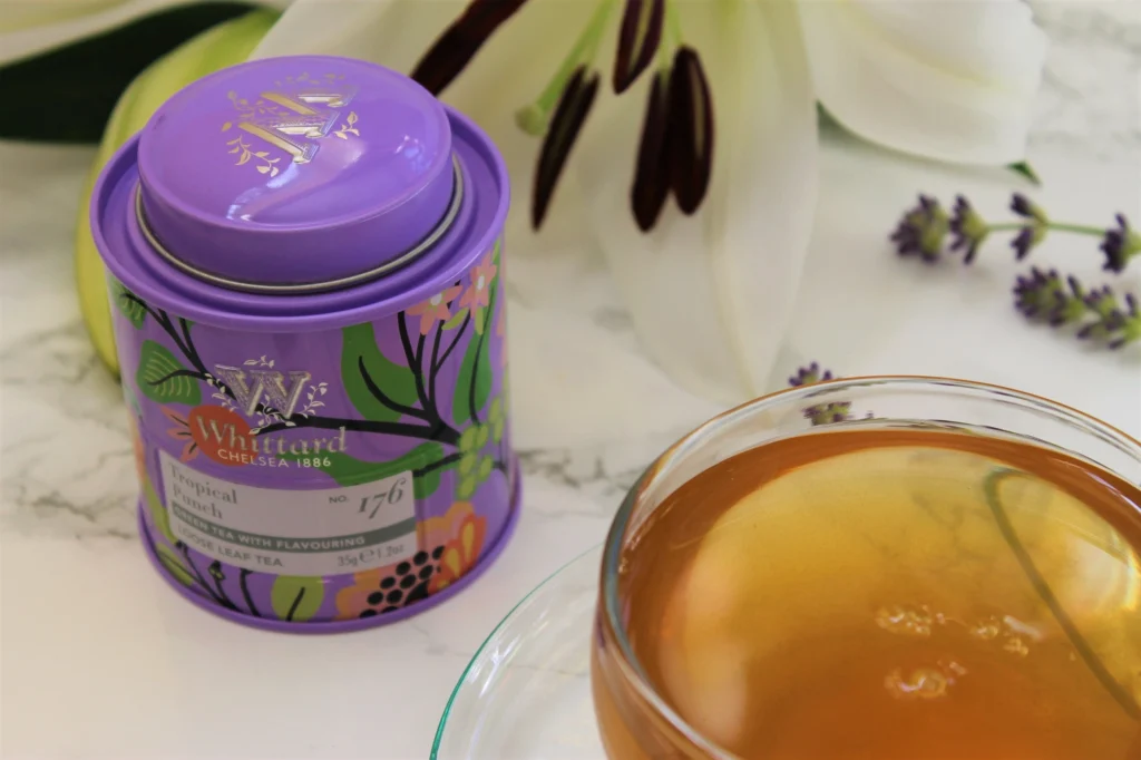 tropical punch green tea mini caddy