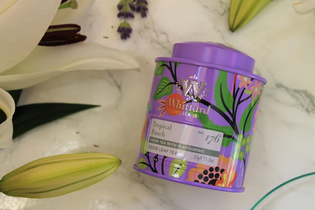 whittard summer tea mini caddy