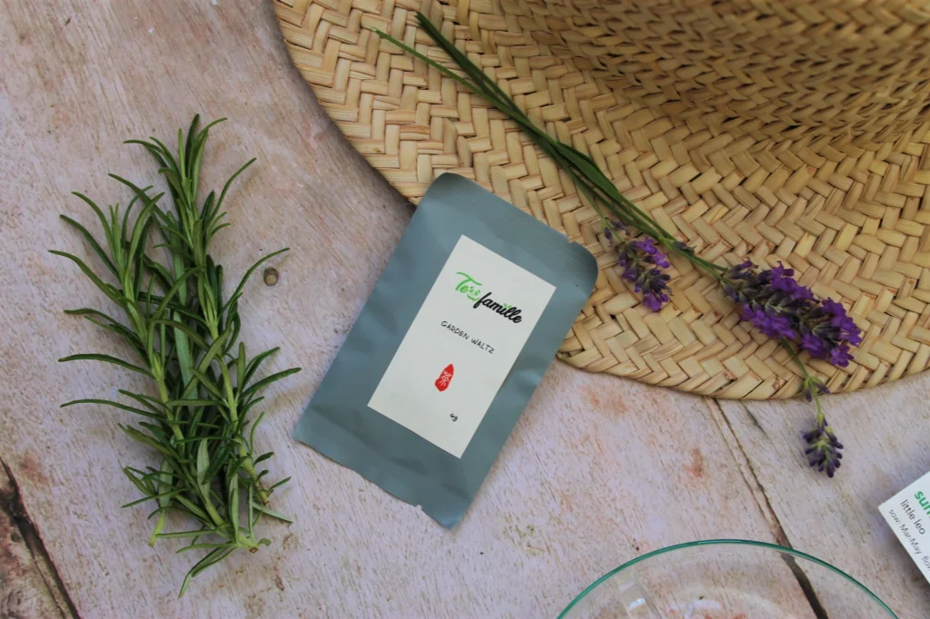 tea famille garden waltz tea sachet