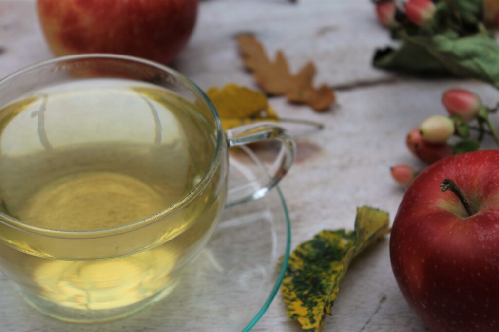 autumn flush green tea