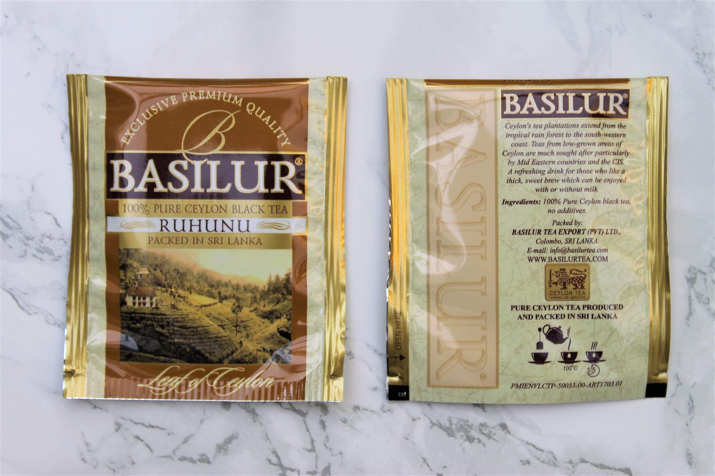 basilur ruhunu black tea