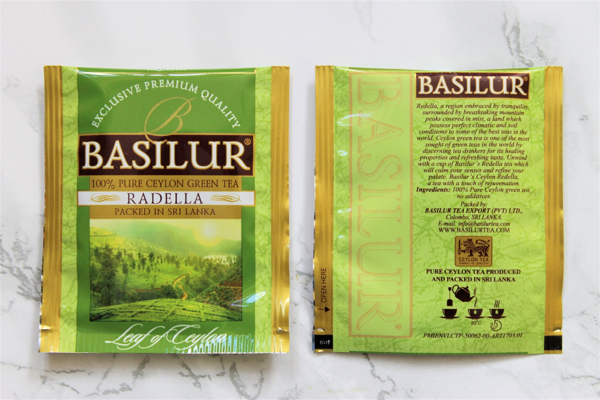 basilur ceylon green tea