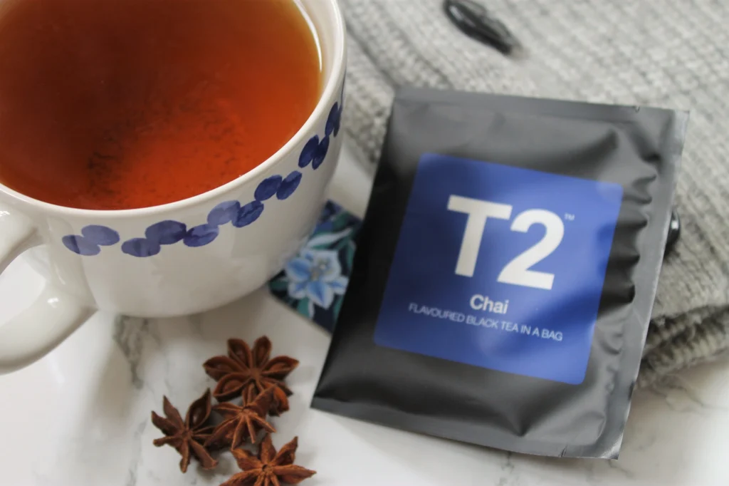 chai tea with star anise