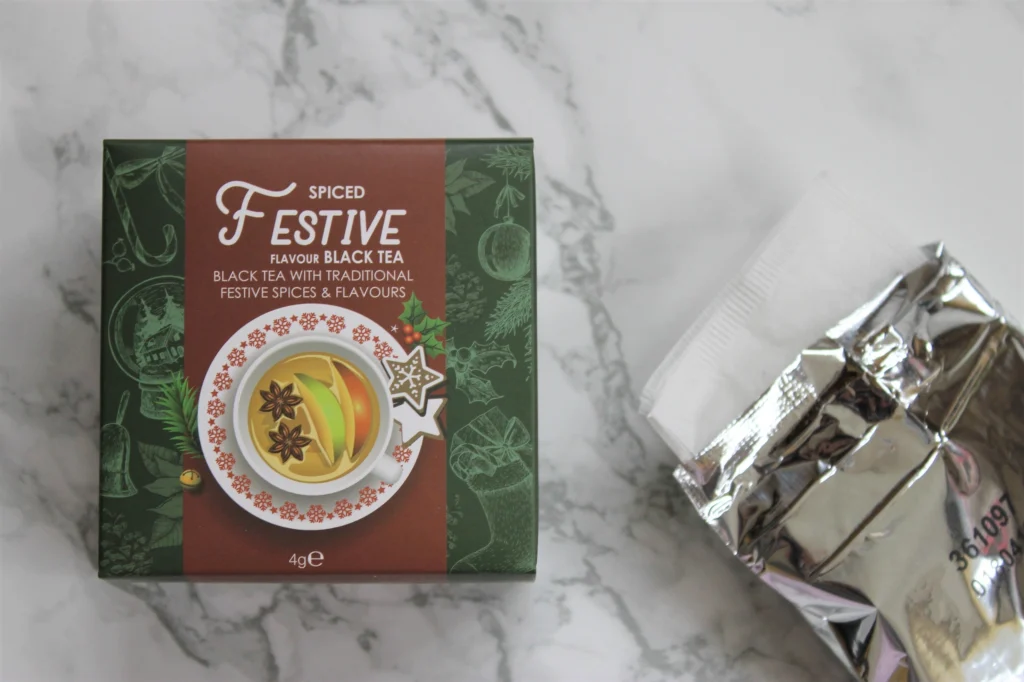 spiced festive black tea