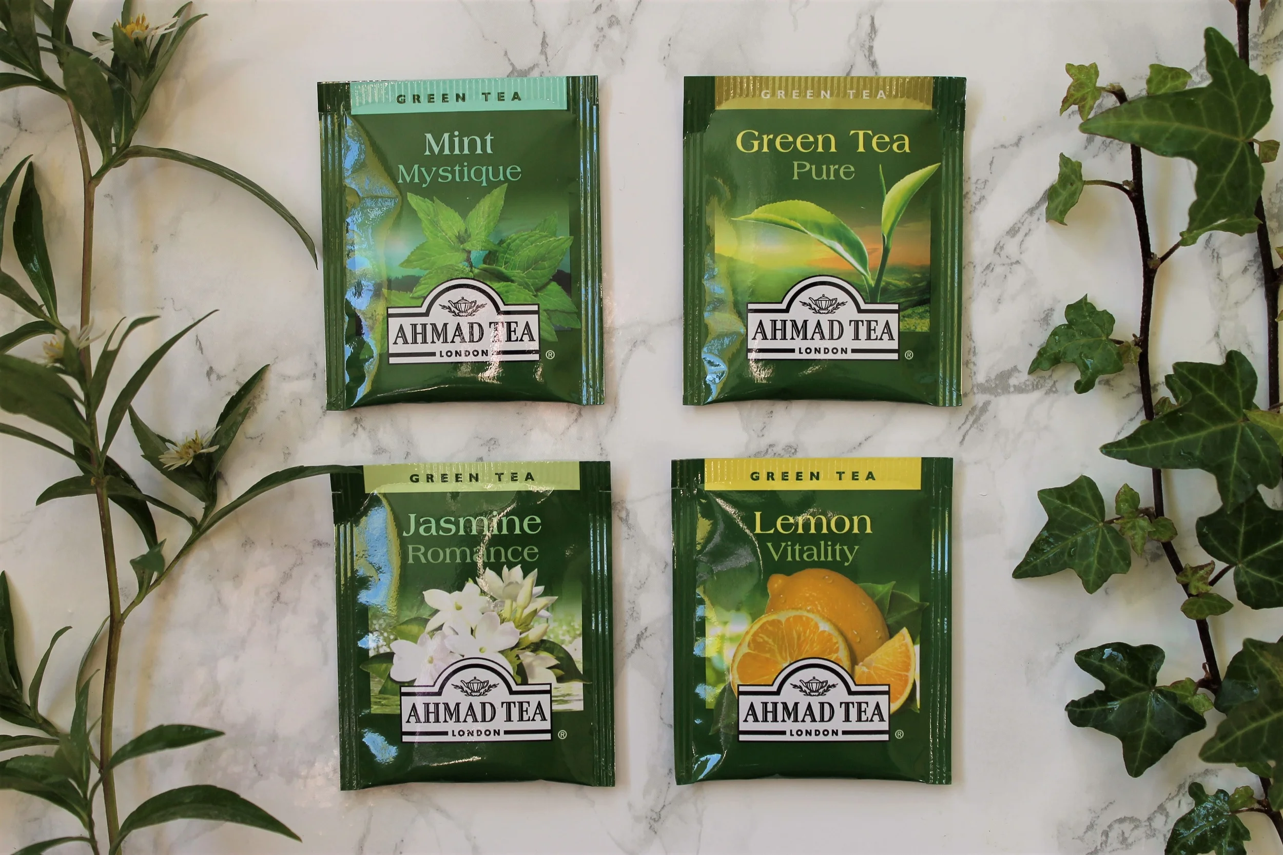 ahmad green tea bags