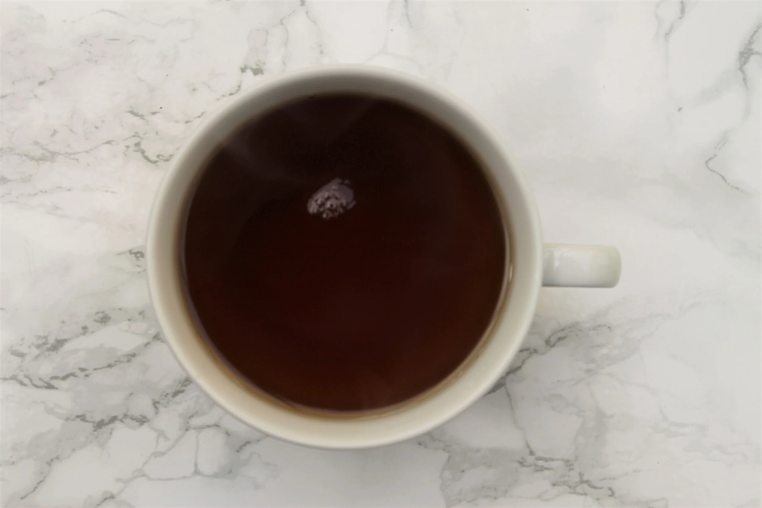 black tea with hibiscus flavouring