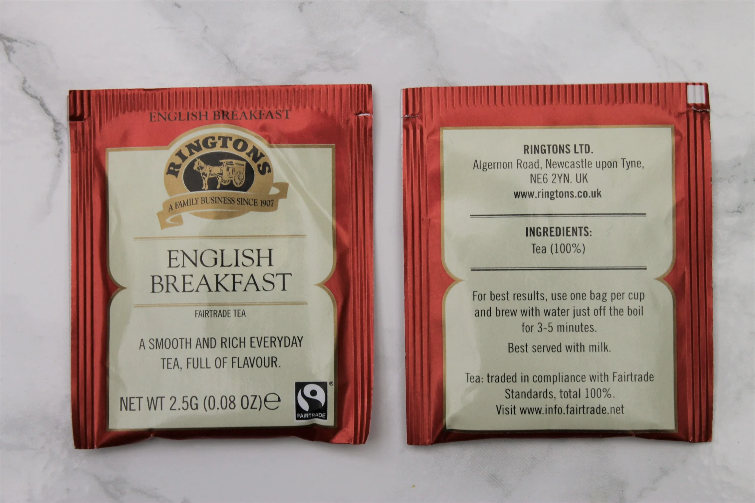 english breakfast tea bags