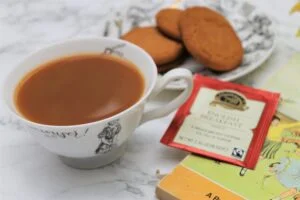 ringtons english breakfast tea in teacup
