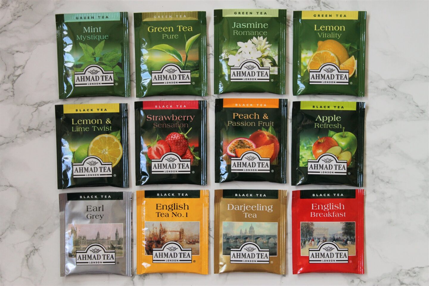 Ahmad Twelve Teas Box Review Izzy’s Corner Tea Reviews at IW