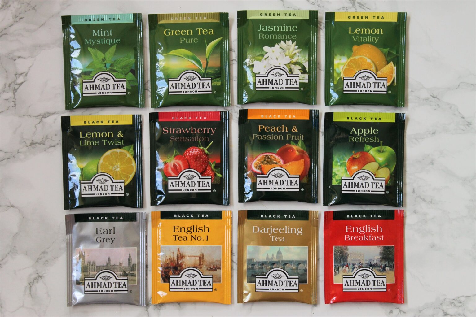 Ahmad Twelve Teas Box Review Izzy’s Corner Tea Reviews at IW