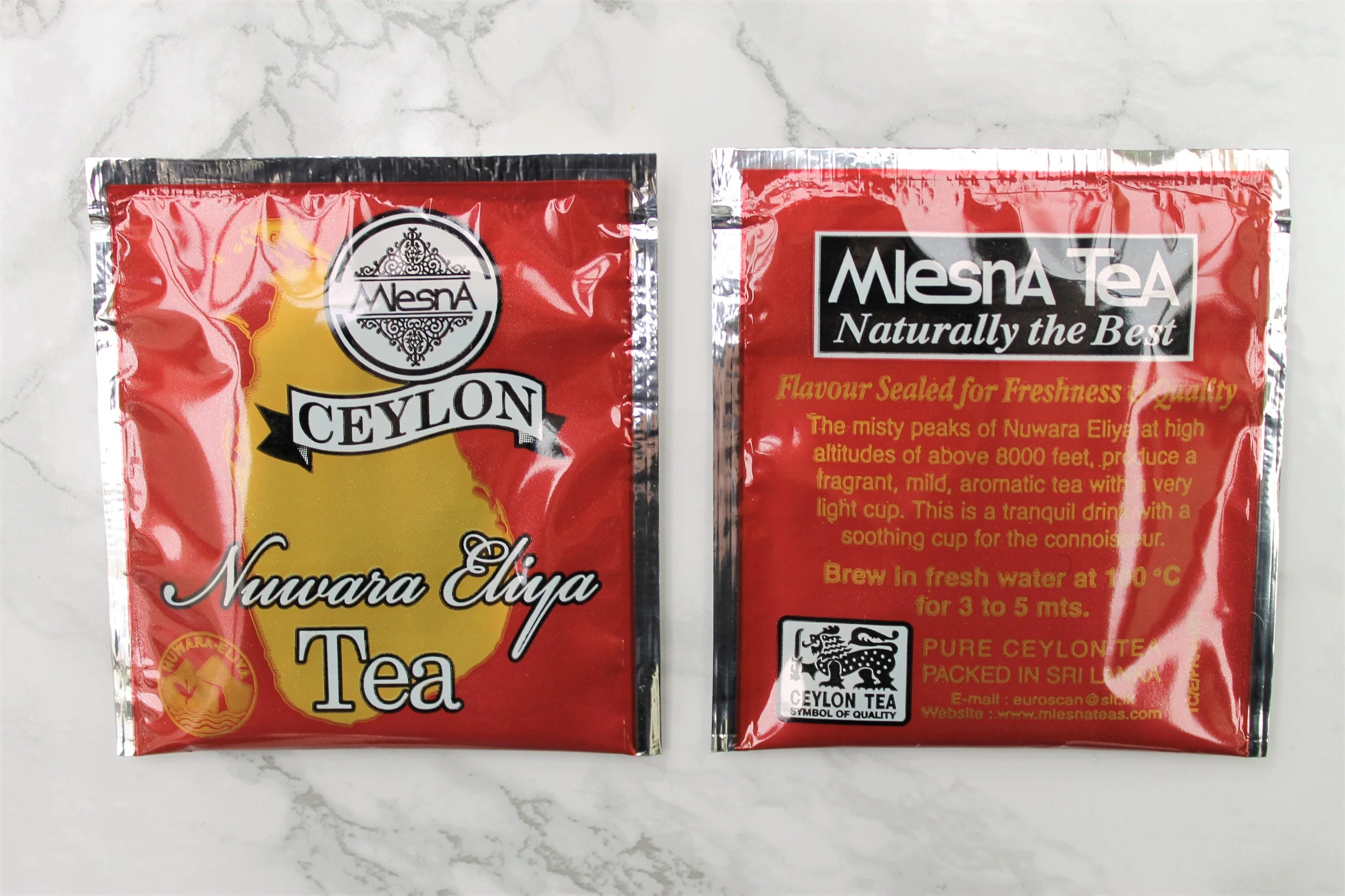 mlesna ceylon black tea bag