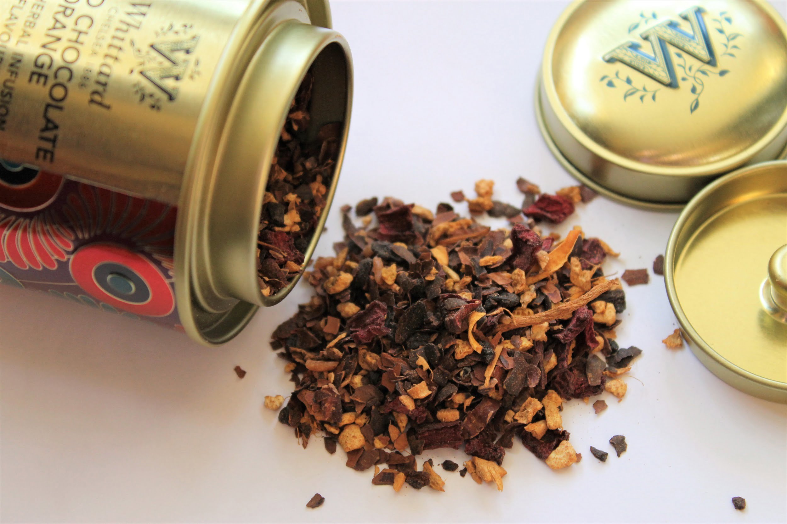 whittard spiced chocolate orange loose leaf tea