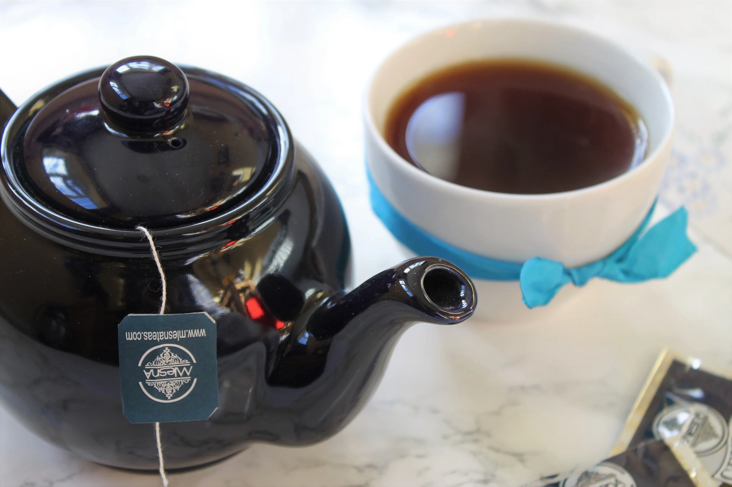 blue teapot mlsena tea