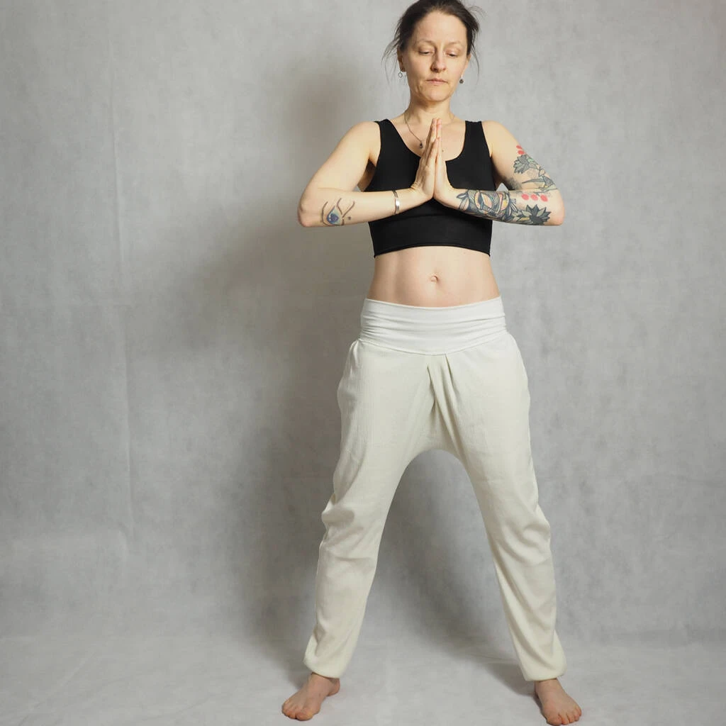 cotton harem yoga pants