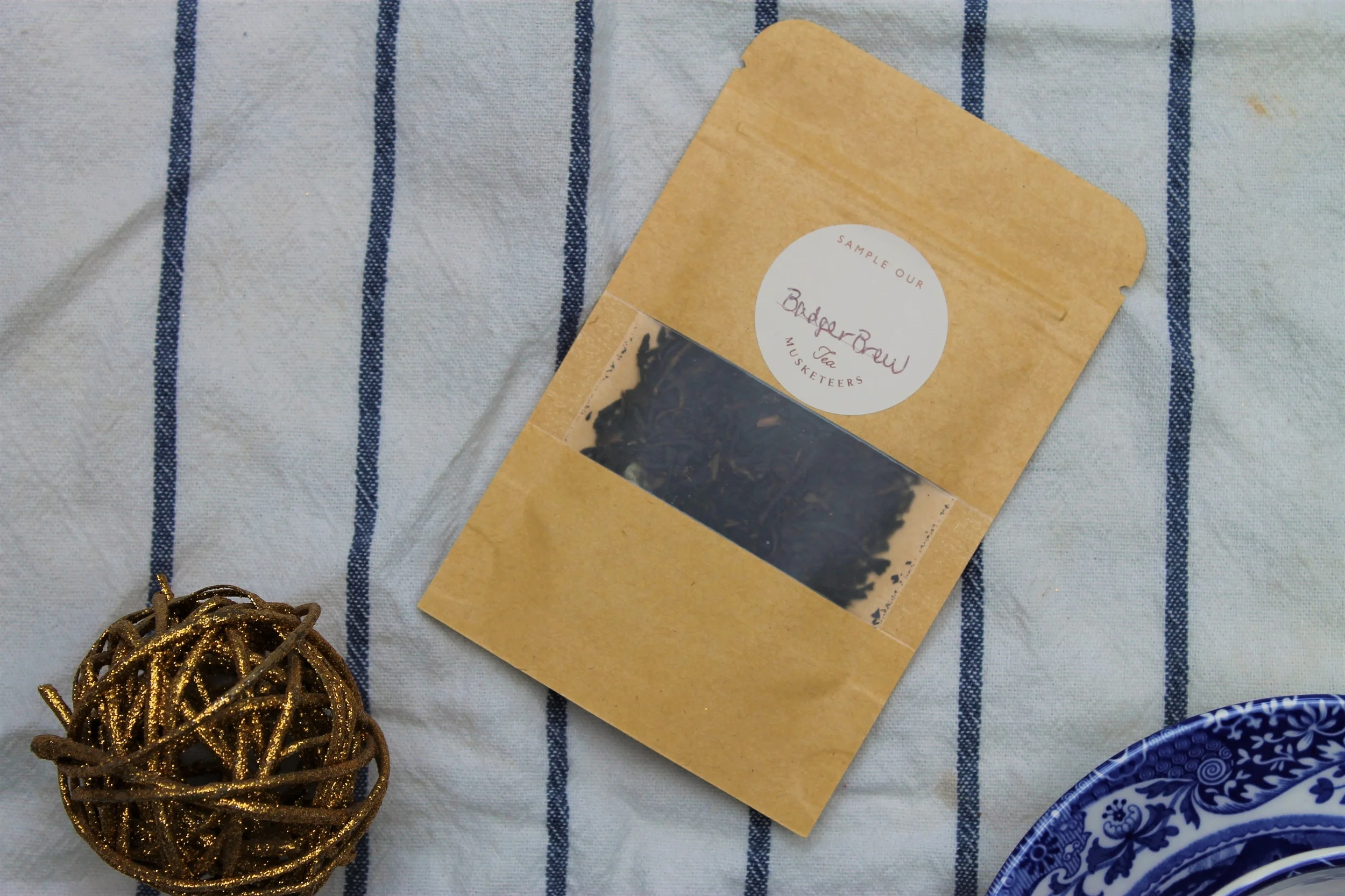 badger brew loose leaf tea pouch