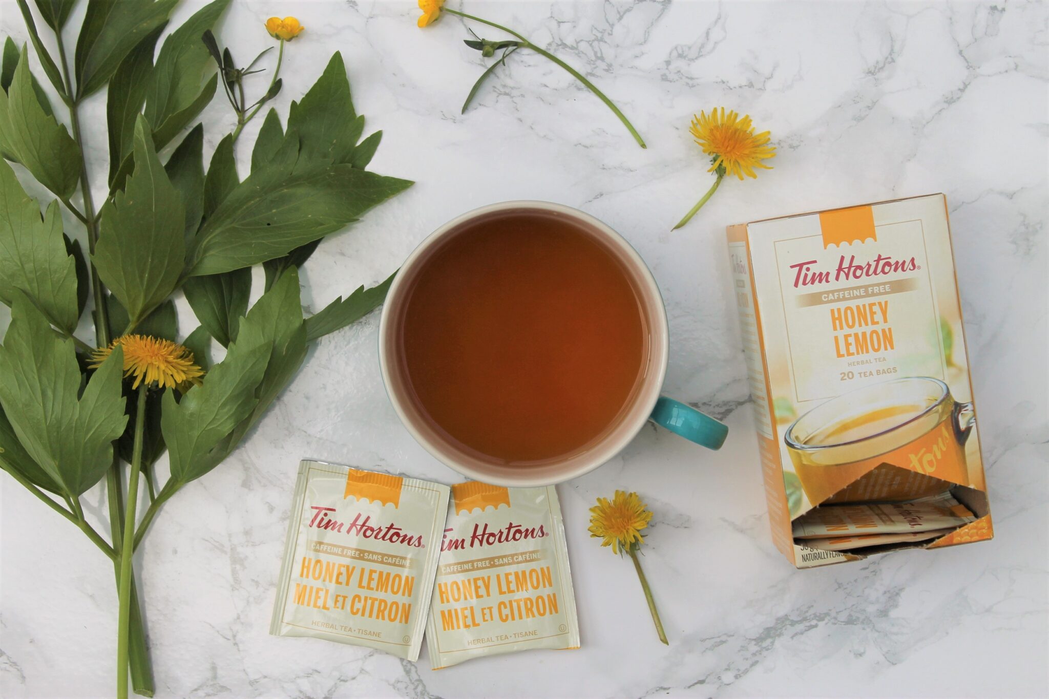 Tim Hortons Honey Lemon Herbal Tea Review Izzy’s Corner at IW