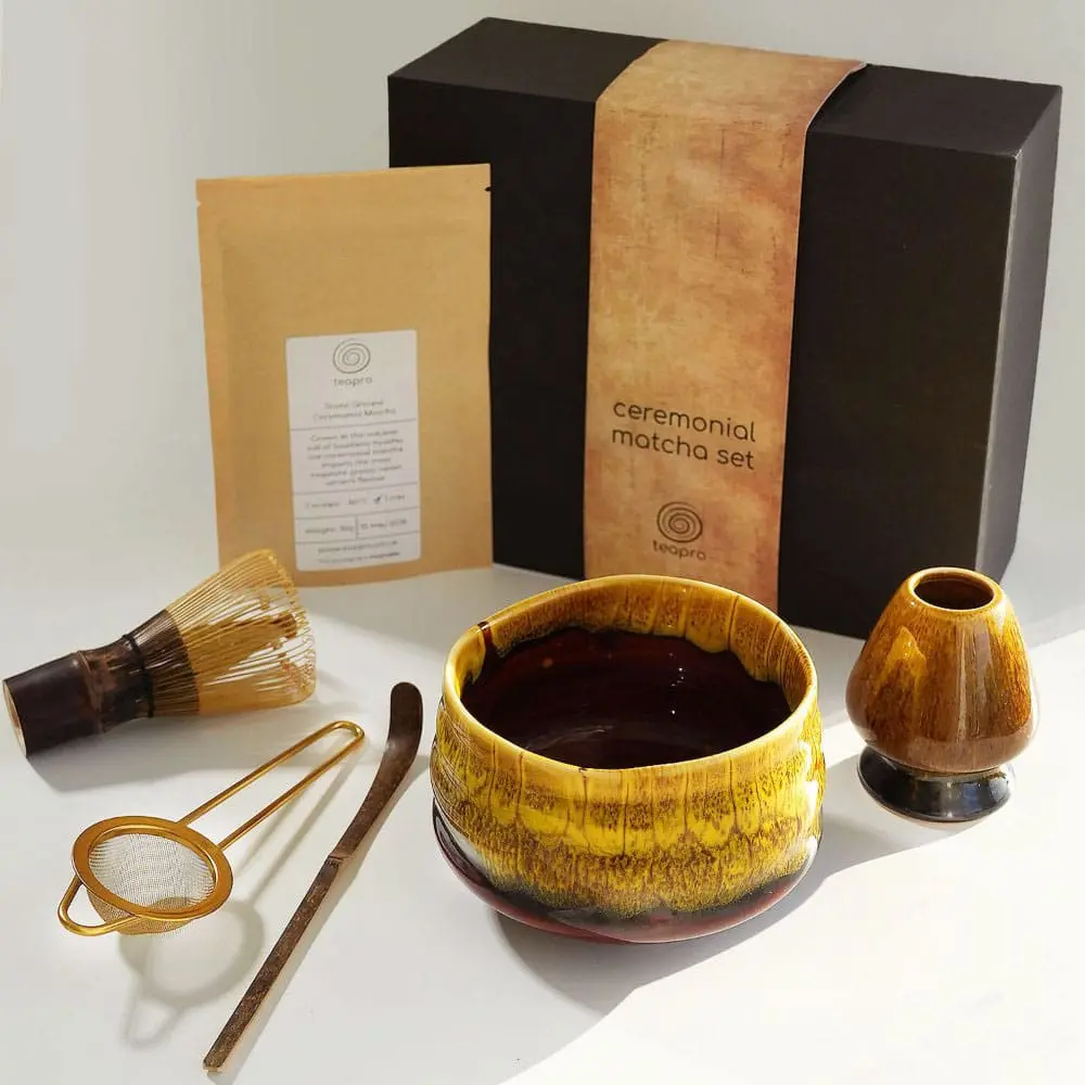 teapro matcha tea gift set