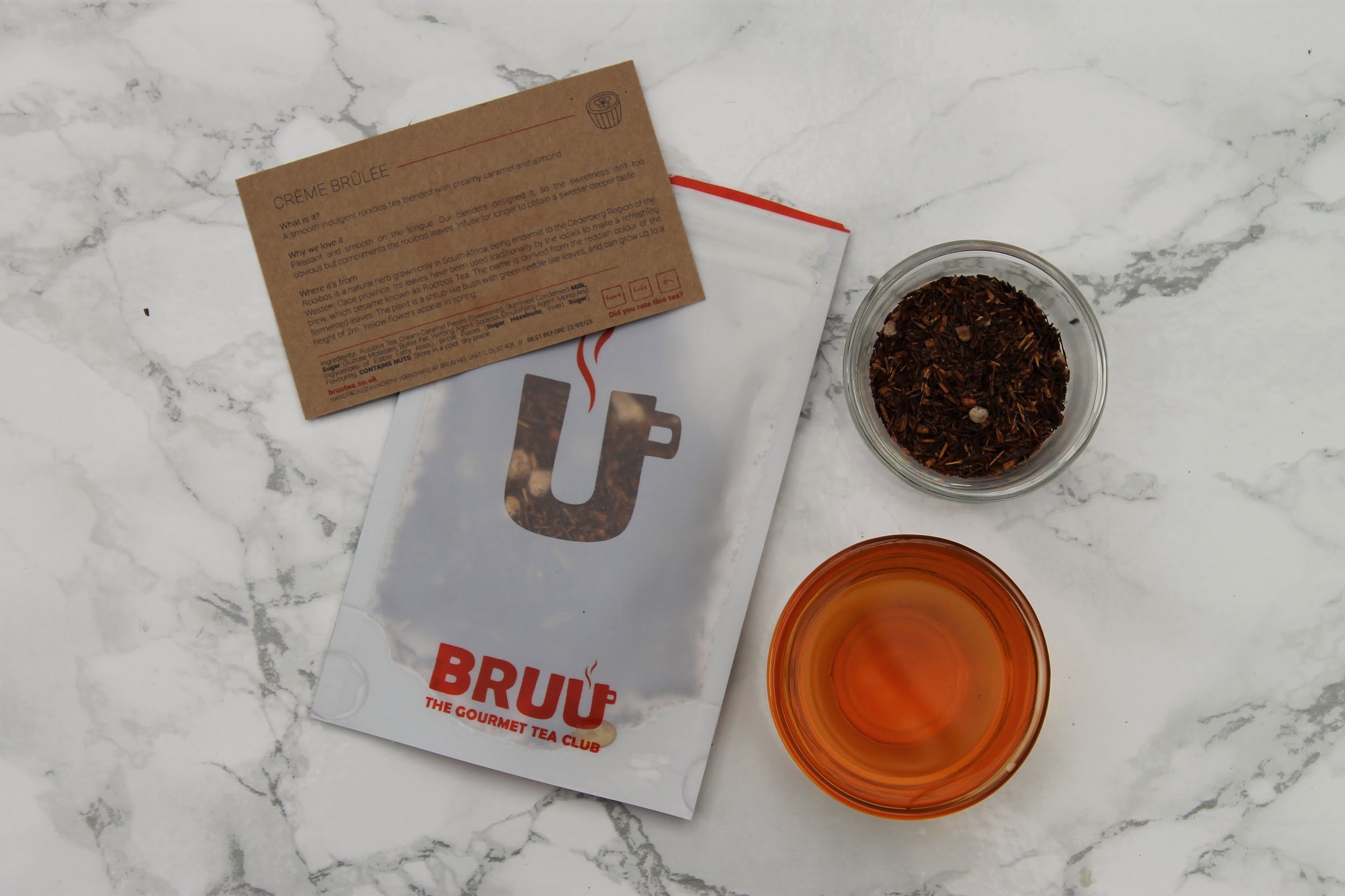 creme brulee rooibos tea