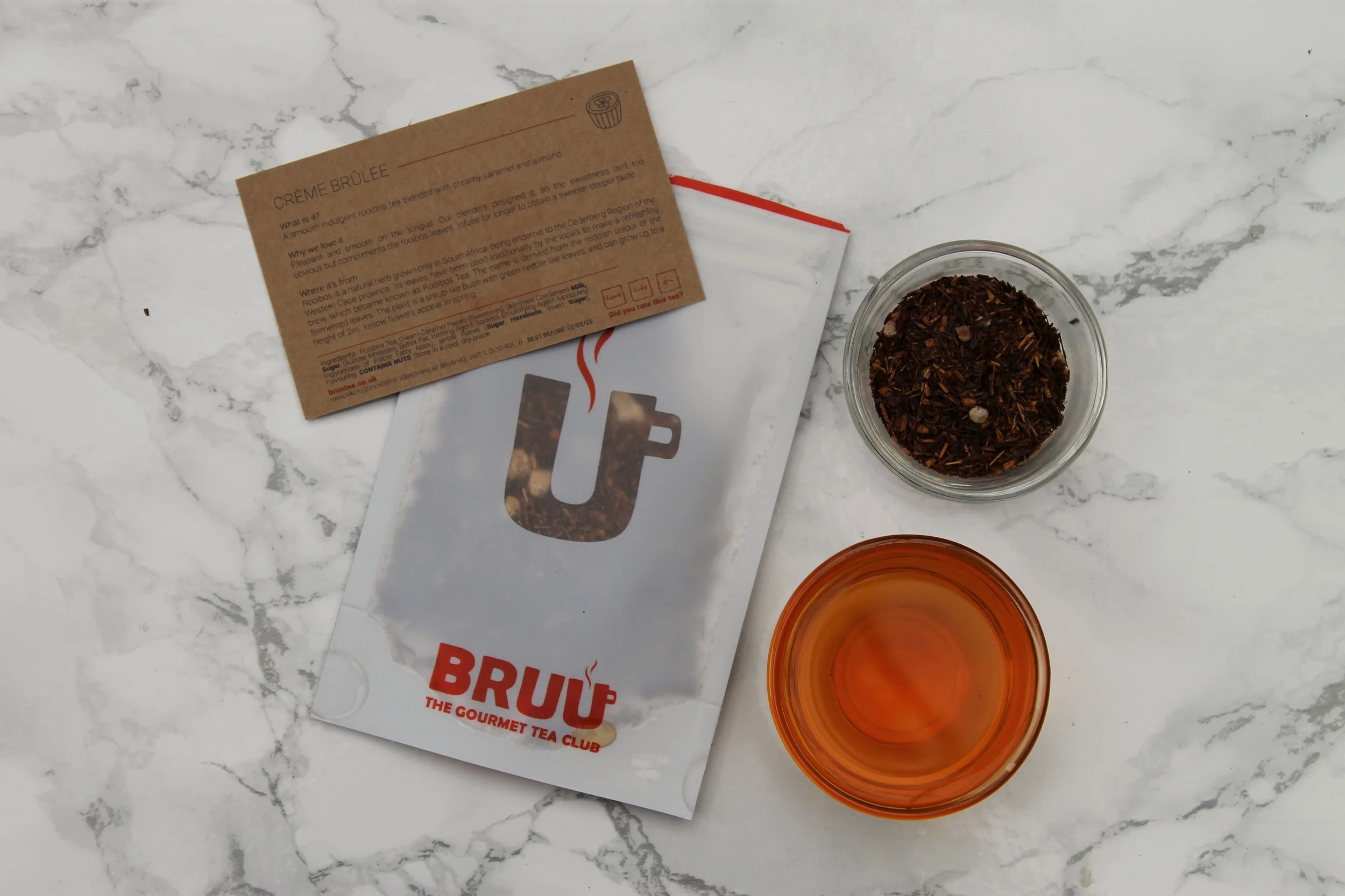 creme brulee rooibos tea