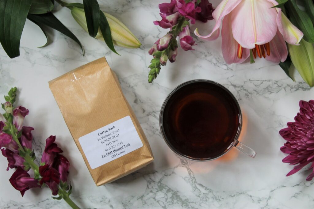 Cuttea Sark Puerh (Buried Tea) Review