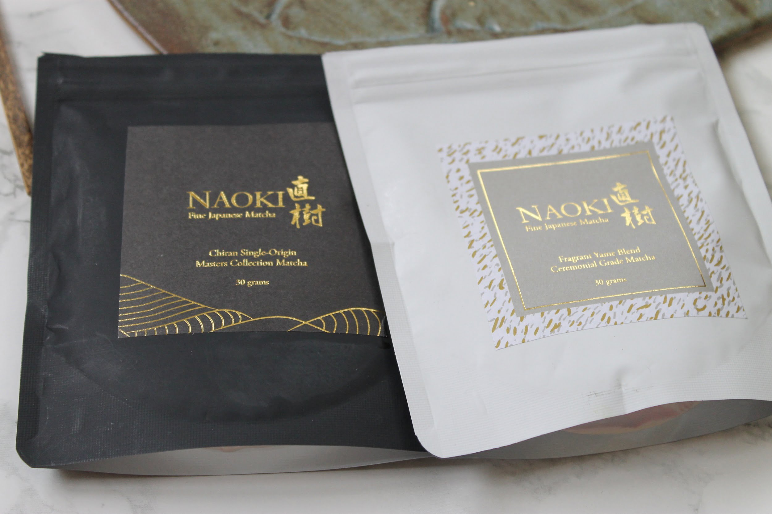 naoki matcha samples