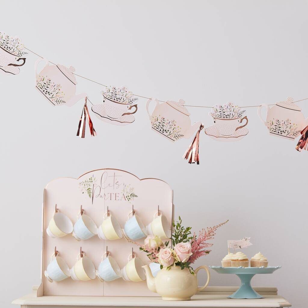 26 tea party bunting