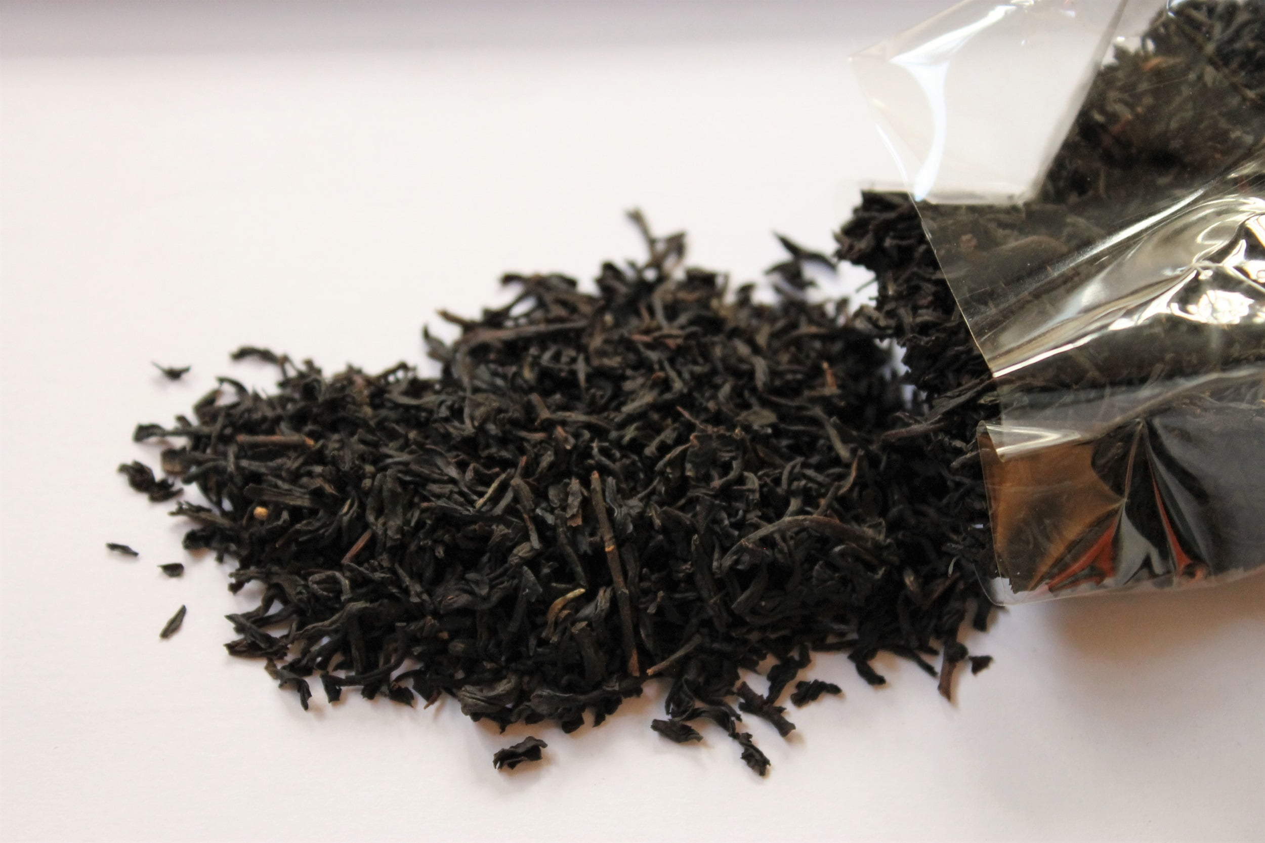 loose leaf black tea with vanilla flavouring