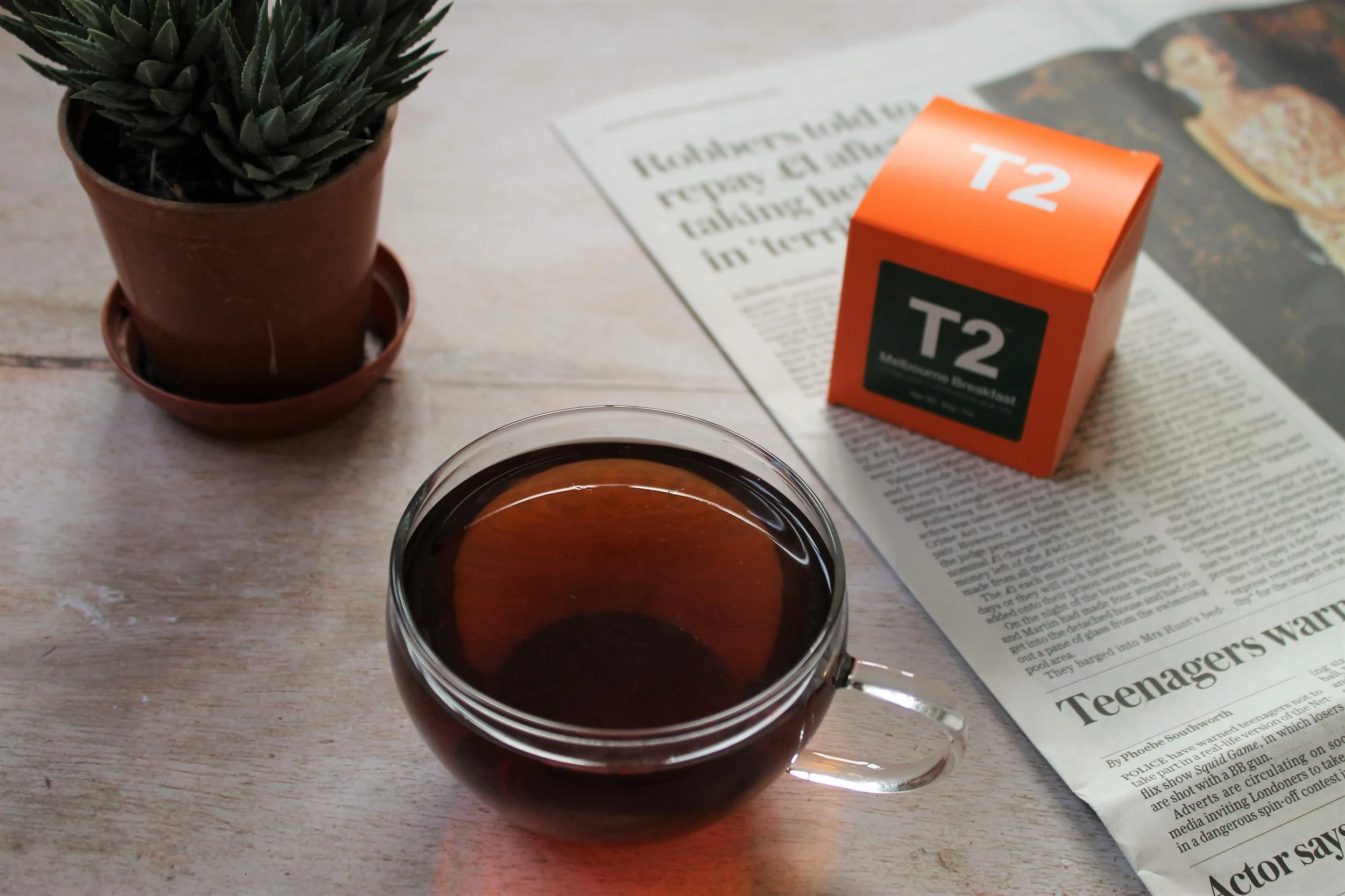 t2 melbourne breakfast tea set