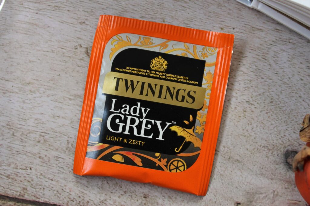 twinings lady grey teabag wrapper