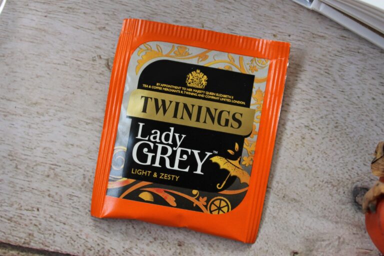 twinings lady grey teabag wrapper