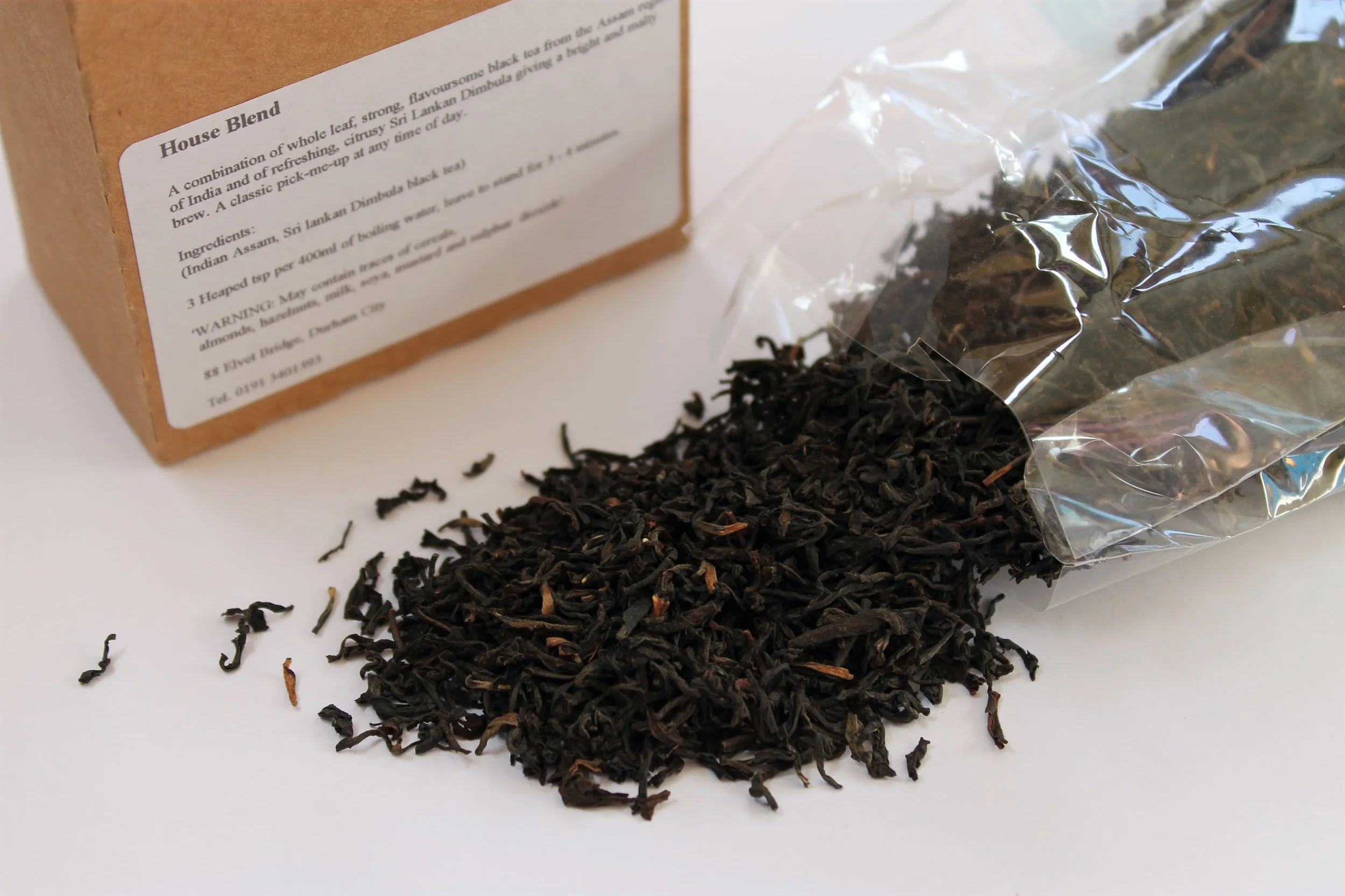 black loose leaf tea