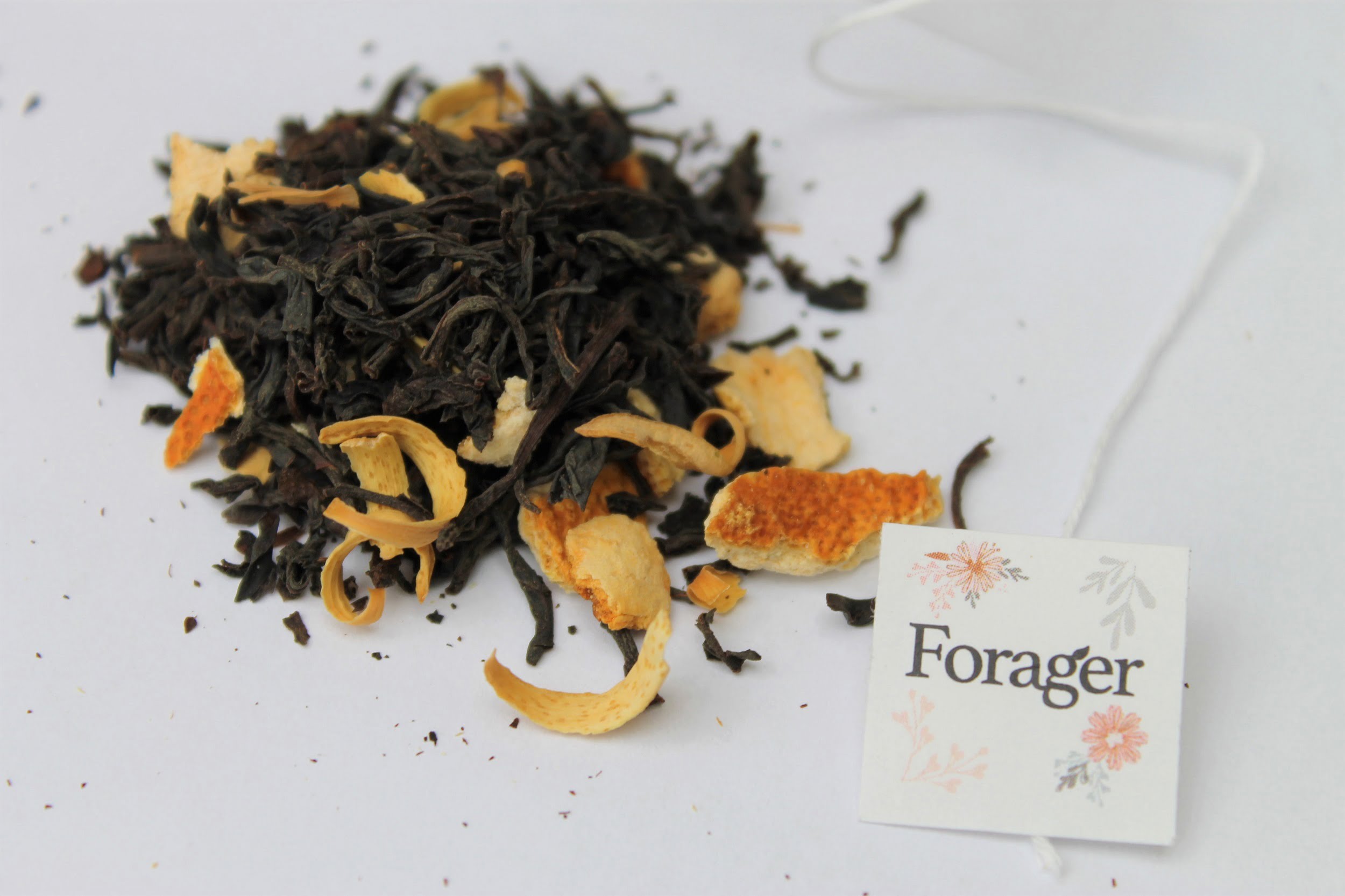 ceylon black tea with orange zest