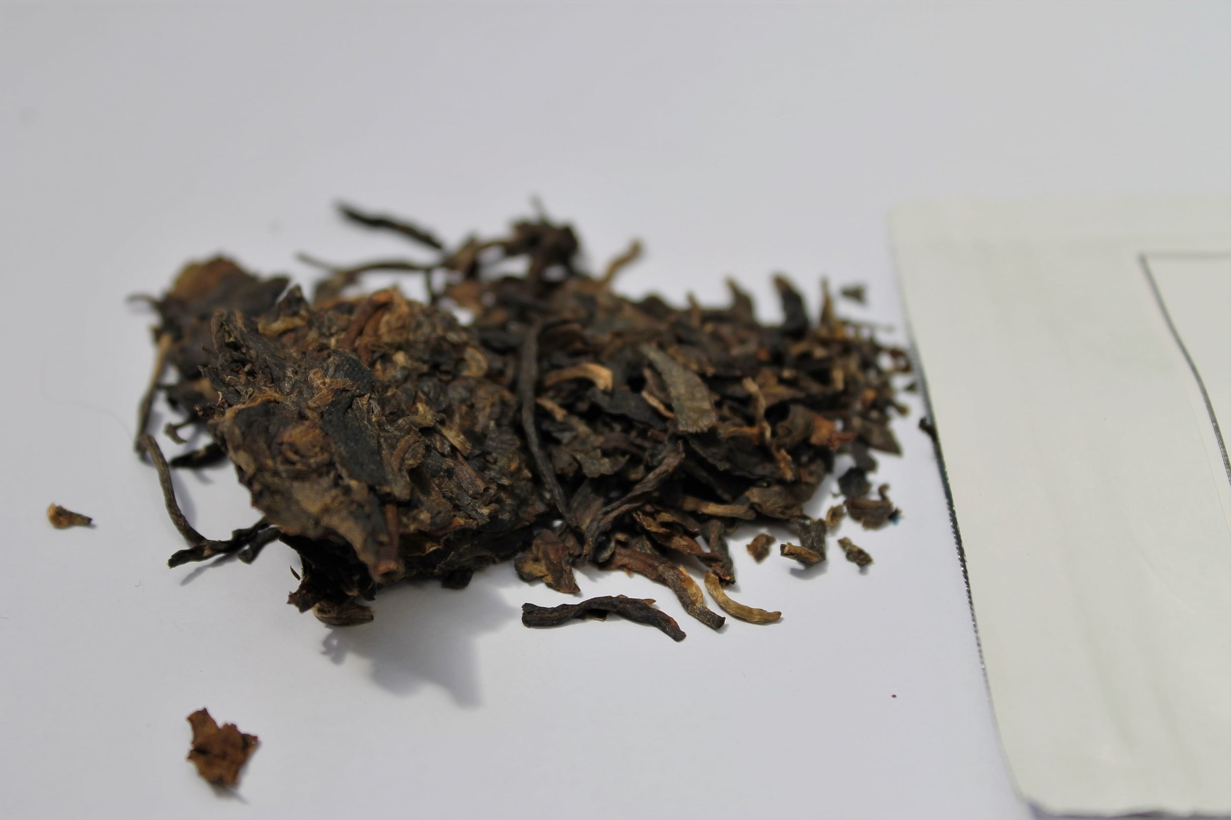 craftedleaf raw puerh sample