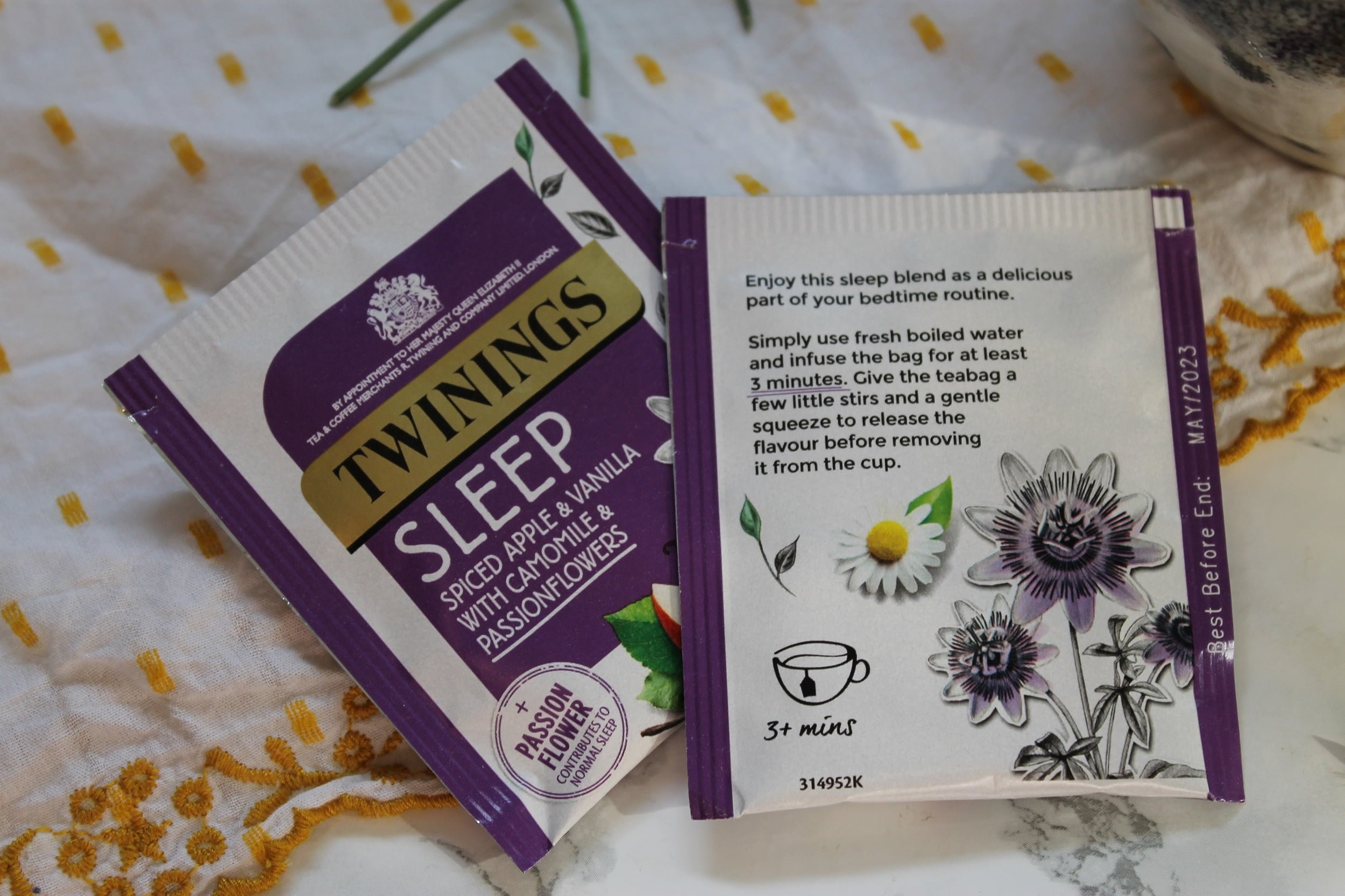 twinings sleep teabags